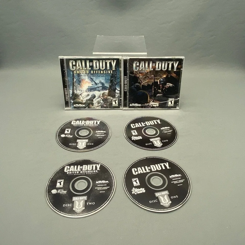 Call of Duty Original Game & Call of Duty United Offensive Expansion Pack PC